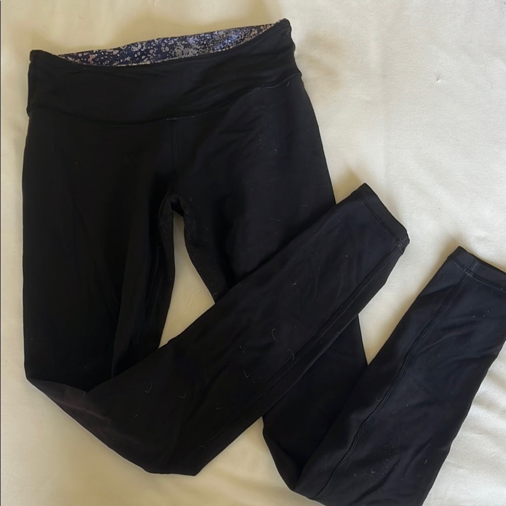 Reversible Black Leggings